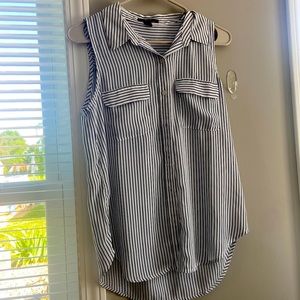 Striped thin dry fit shirt, very light, adorable, super comfy, never worn